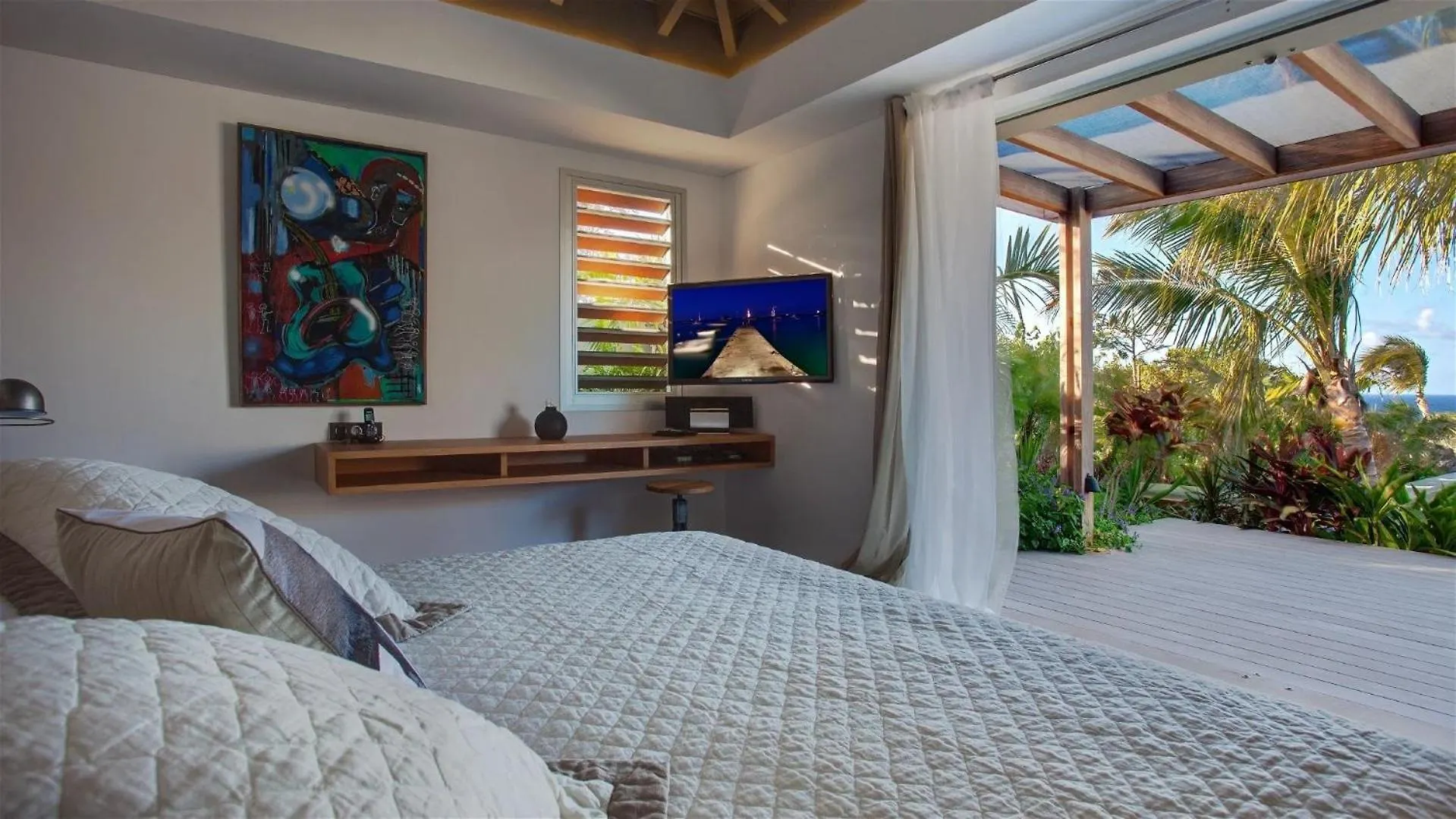 Tranquil Villa With Alfresco Dining Space Gustavia