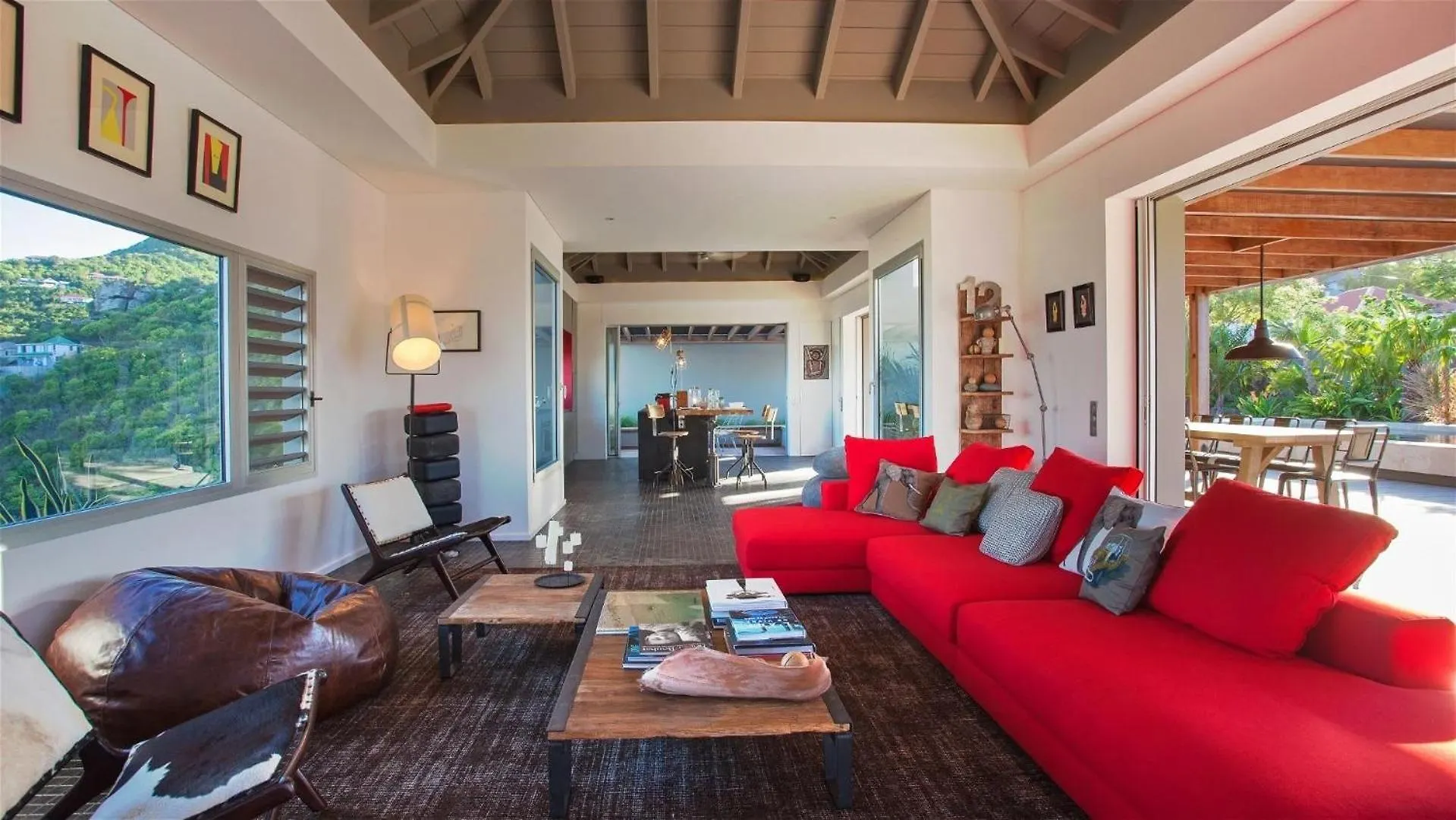 Tranquil Villa With Alfresco Dining Space Gustavia
