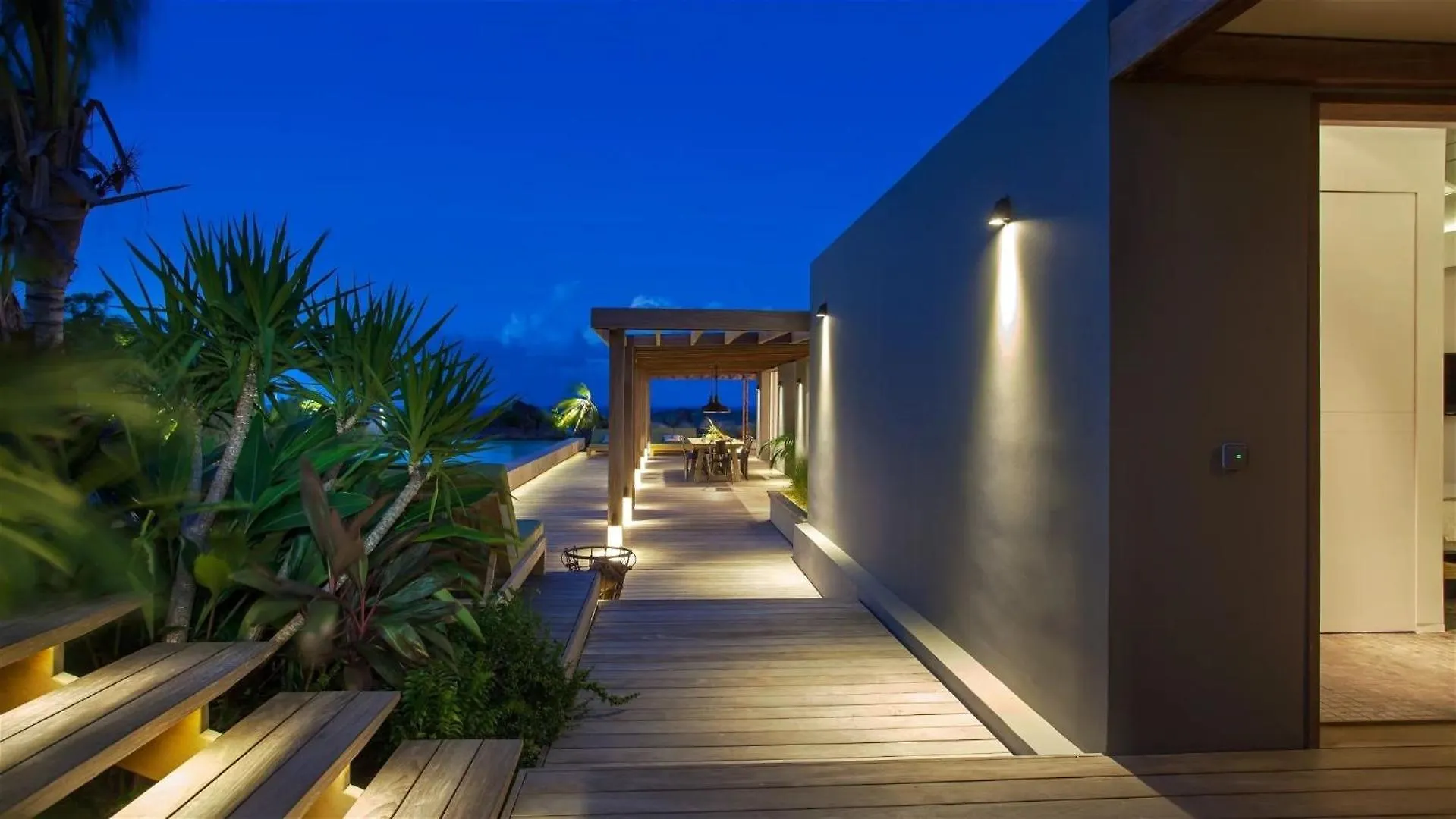 Tranquil Villa With Alfresco Dining Space 古斯塔维亚 圣巴泰勒米