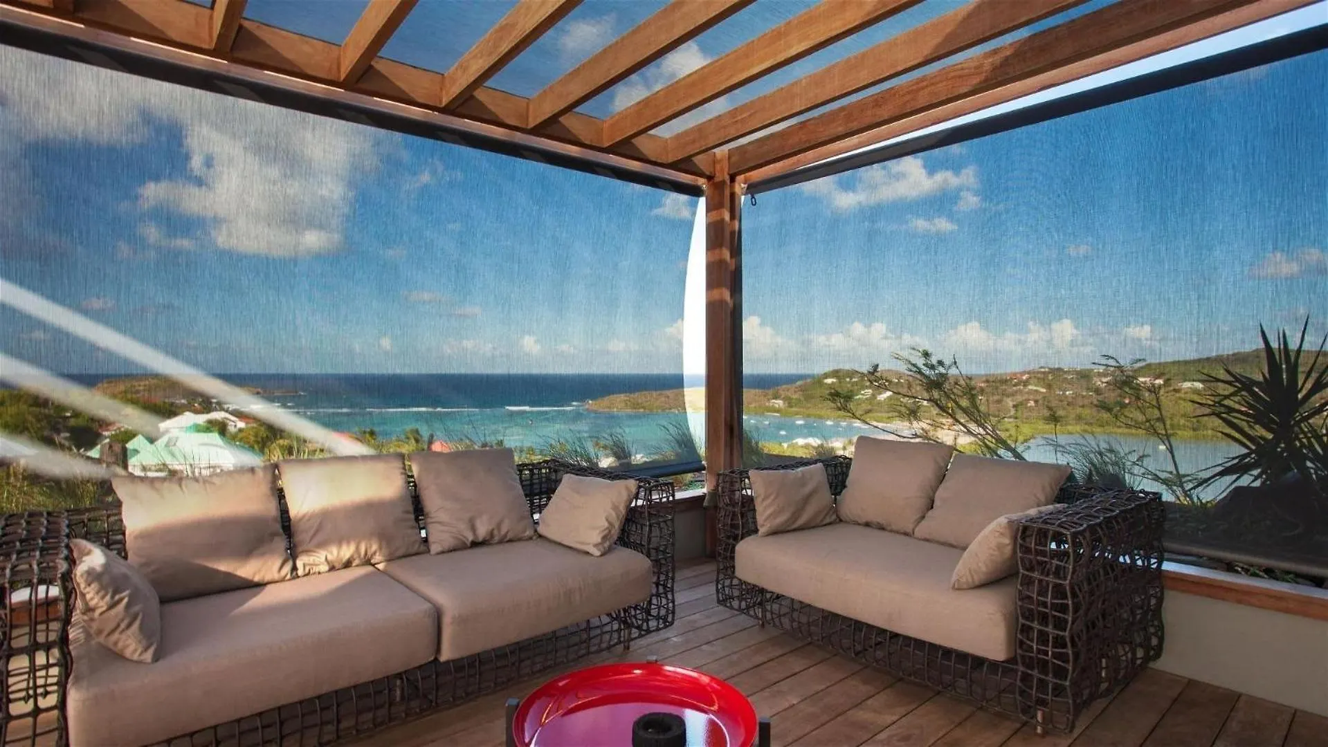 Tranquil Villa With Alfresco Dining Space 古斯塔维亚 圣巴泰勒米